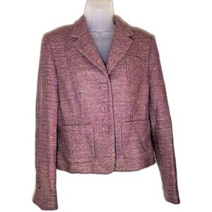 Vintage 90s Ann Taylor Petites Women’s Wool Blazer Size 8P